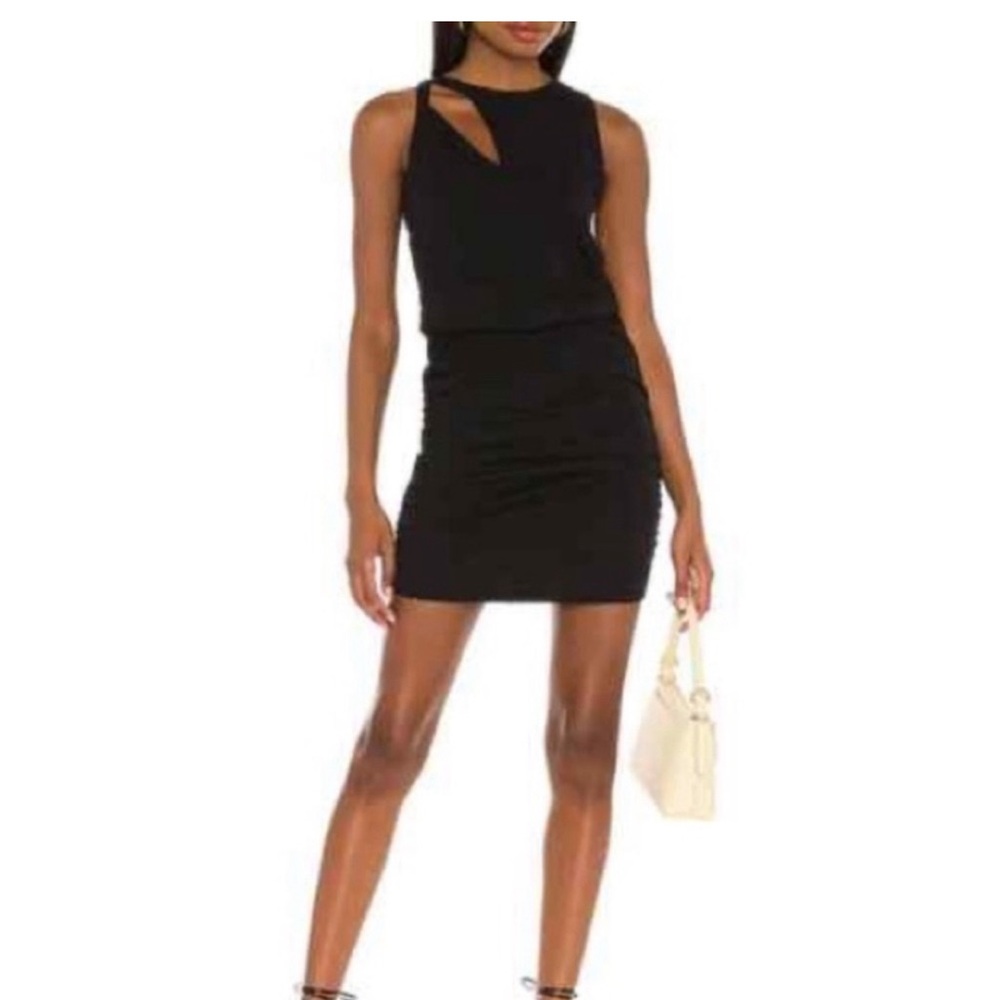 n Philanthropy black Charley cotton cut out dress. Size XS